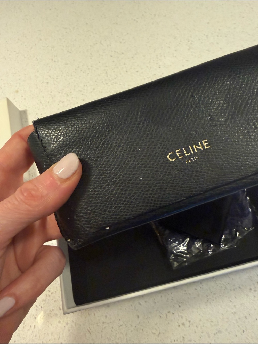 Celine Oversized Black Square Sunglasses - Picture 5 of 8